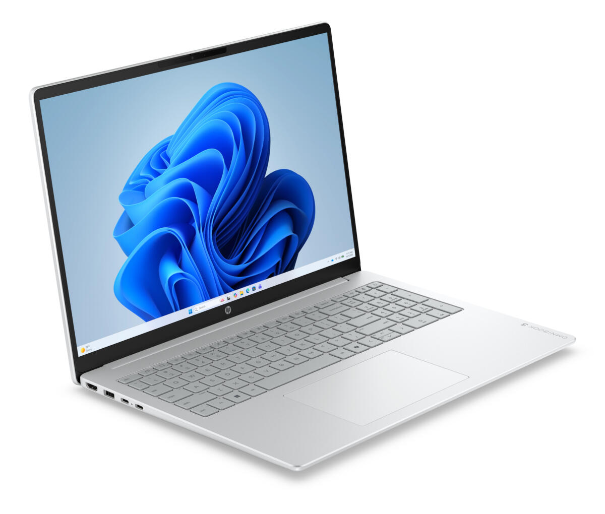 HP OmniBook 3 16-BY0015 AMD Ryzen™ 5 40 256GB SSD 8GB 16" (1920x1200) TOUCHSCREEN WIN11 GLACIER SILVER - Image 2