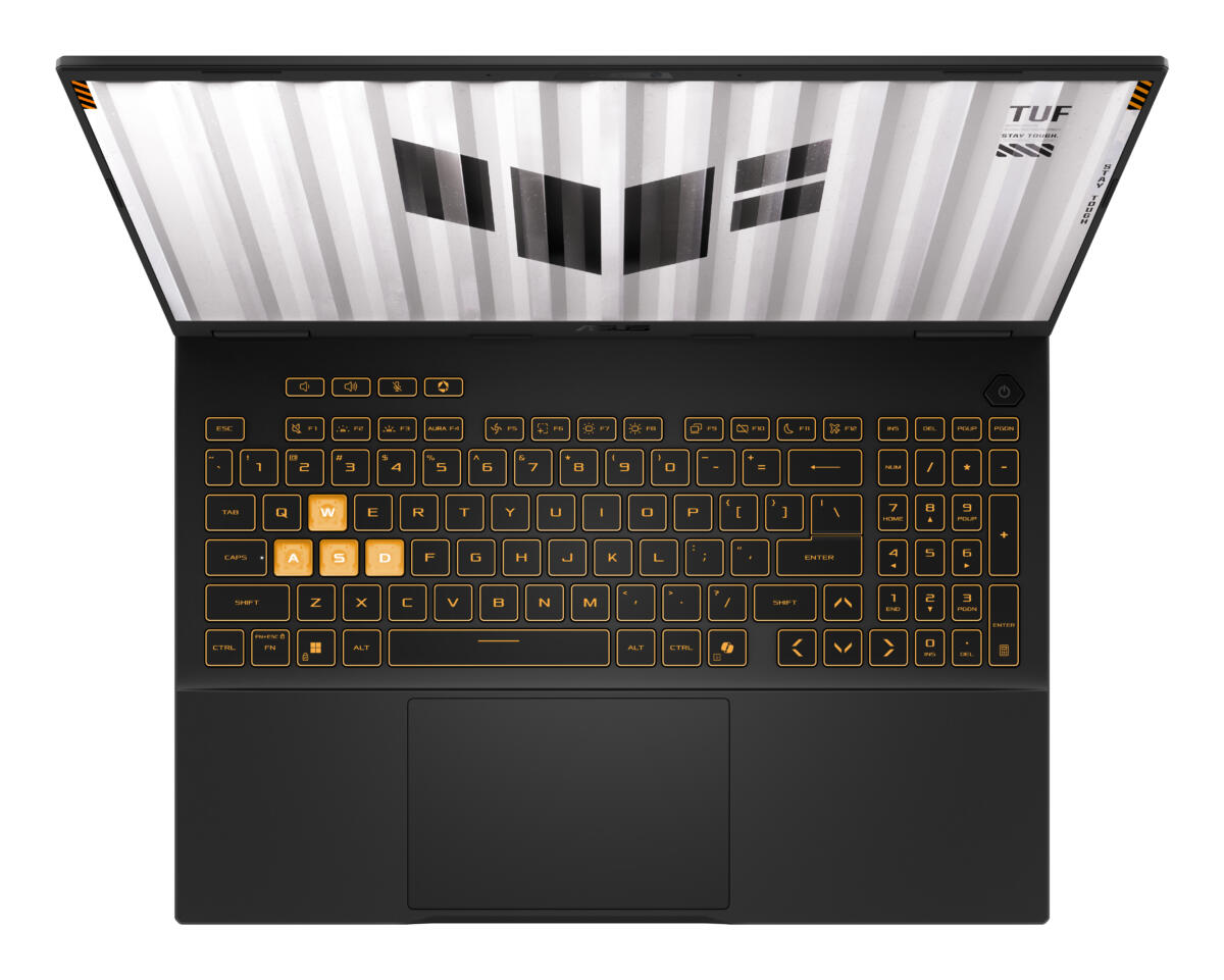 Asus TUF F16 FX608JH-SS53 GAMING Core™ i5-13450HX 512GB SSD 16GB 16" (1920x1200) FH+ 165Hz WIN11 NVIDIA® RTX 5050 8192MB JAEGER GRAY RGB Backlit Keyboard - Image 5