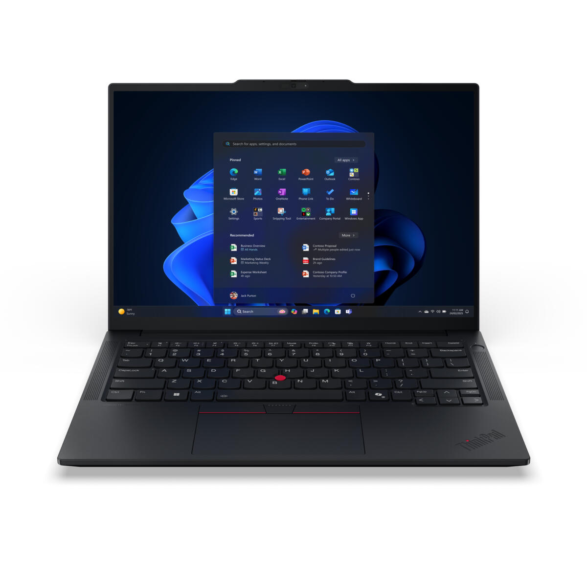 Lenovo ThinkPad E14 Gen 7 AI PC Core™ Ultra 5 225U 256GB SSD 16GB 14" (1920x1200) WIN11 Pro BLACK Backlit Keyboard