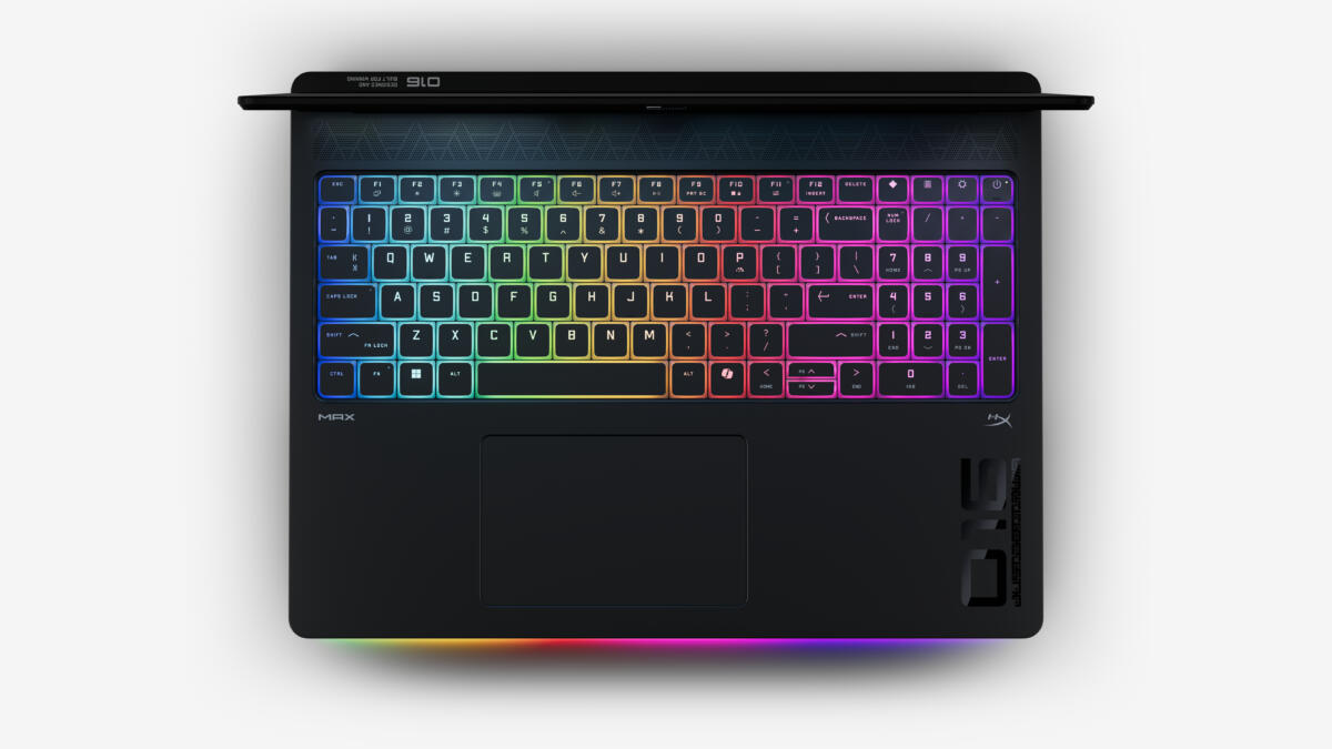 HP OMEN MAX 16-AK0098 GAMING Ryzen™ AI 9 HX 375 1TB SSD 32GB 16" WQXGA (2560x1600) 240Hz IPS WIN11 IR Webcam NVIDIA® RTX 5080 16384MB SHADOW BLACK RGB Backlit Keyboard - Image 5