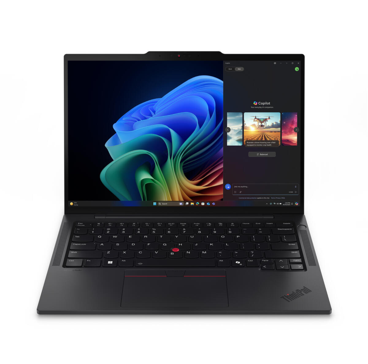 Lenovo ThinkPad T14s Gen 6 Copilot+ Ryzen™ AI 7 PRO 350 512GB SSD 16GB 14" WUXGA (1920x1200) IPS WIN11 Pro IR Webcam BLACK Backlit Keyboard FP Reader