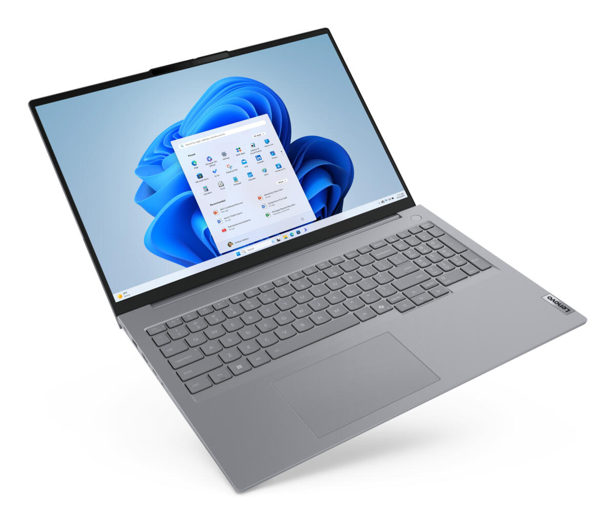 Lenovo ThinkBook 16 G8 IAL Core™ Ultra 9 185H 512GB SSD 16GB 16" (1920x1200) IPS FreeBDos ARTIC GREY English Arabic Backlit Keyboard FP Reader UK Plug/US Adapter Included - Image 7
