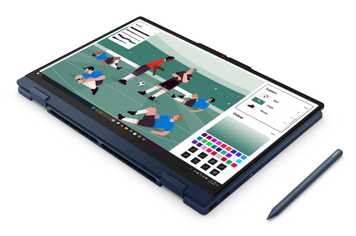 Lenovo 5 15AGP11 2-IN-1 AMD Ryzen™ AI 5 430 512GB SSD 16GB 15.3" (1920x1200) TOUCHSCREEN WIN11 COSMIC BLUE Backlit Keyboard Lenovo® Pen Gen 2 DAMAGED BOX - Image 6
