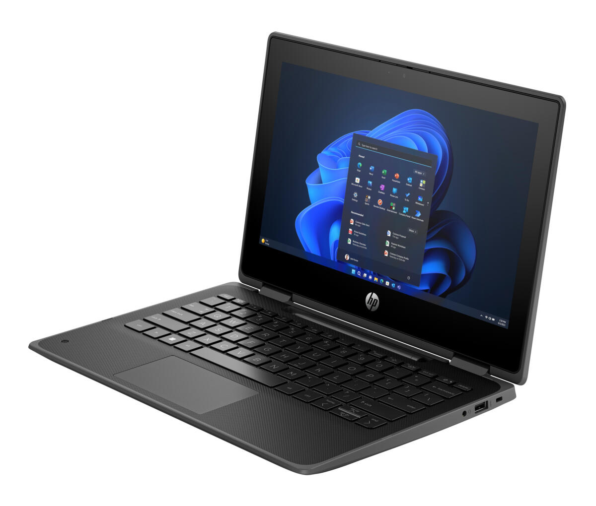 HP Fortis Flip G11 Intel® N150 128GB USF 4GB 11.6" (1366x768) TOUCHSCREEN WIN11 Pro BLACK US Sales Only - Image 3