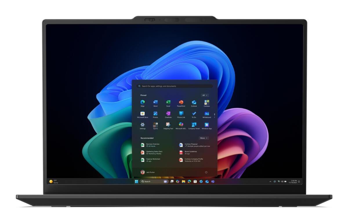 Lenovo ThinkPad X1 CARBON Gen 14 AURA EDITION Core™ Ultra 7 365 vPro 1TB SSD 32GB 14" (1920x1200) TOUCHSCREEN WIN11 Pro BLACK Backlit Keyboard FP Reader - Image 2