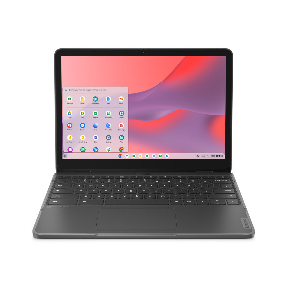 Lenovo Chromebook 500e YOGA Gen 4 Intel® N100 64GB eMMC 8GB 12.2" (1920x1200) TOUCHSCREEN CHROME GRAPHITE GRAY DAMAGED BOX