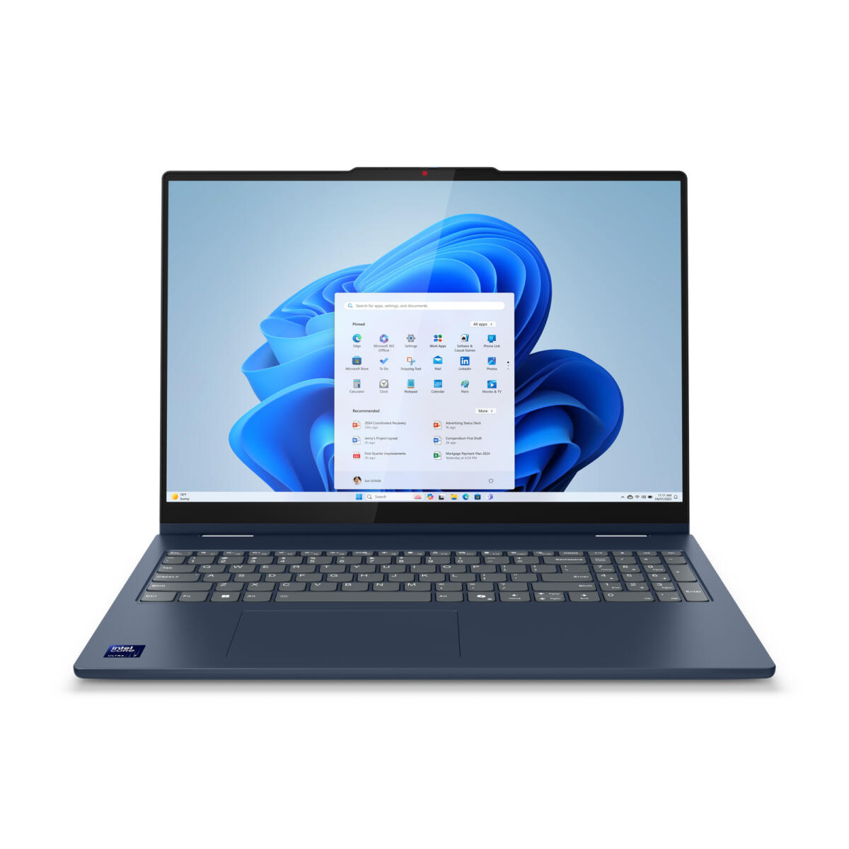 Lenovo 5 2-IN-1 16 Core™ Ultra 7 255U 1TB SSD 32GB 16" (1920x1200) IPS TOUCHSCREEN WIN11 Backlit Keyboard GRADE B