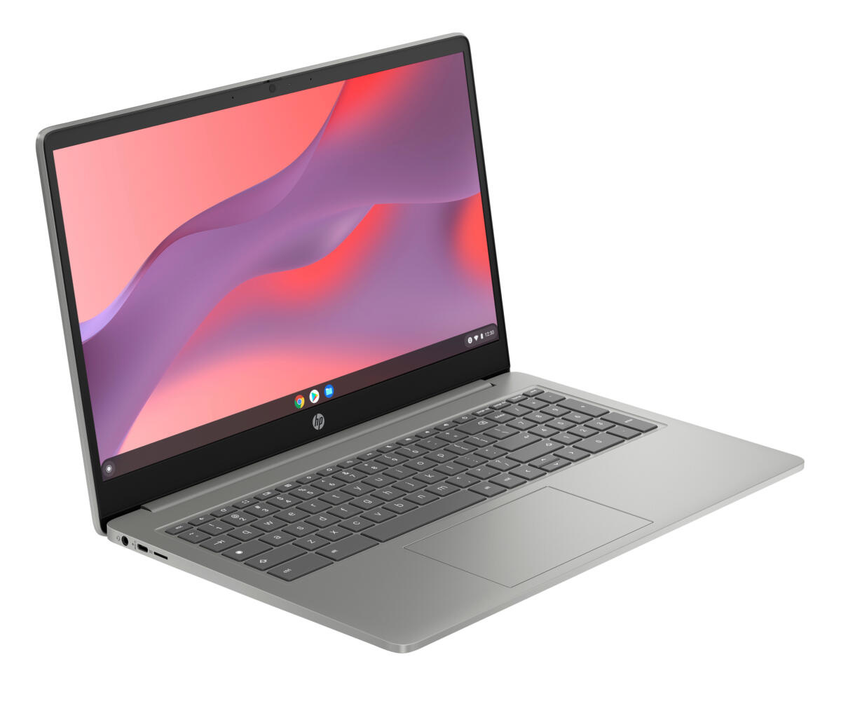 HP Chromebook 15A-NB0013 Intel® N200 64GB eMMC 8GB 15.6" (1366x768) Chrome OS NATURAL SILVER - Image 2