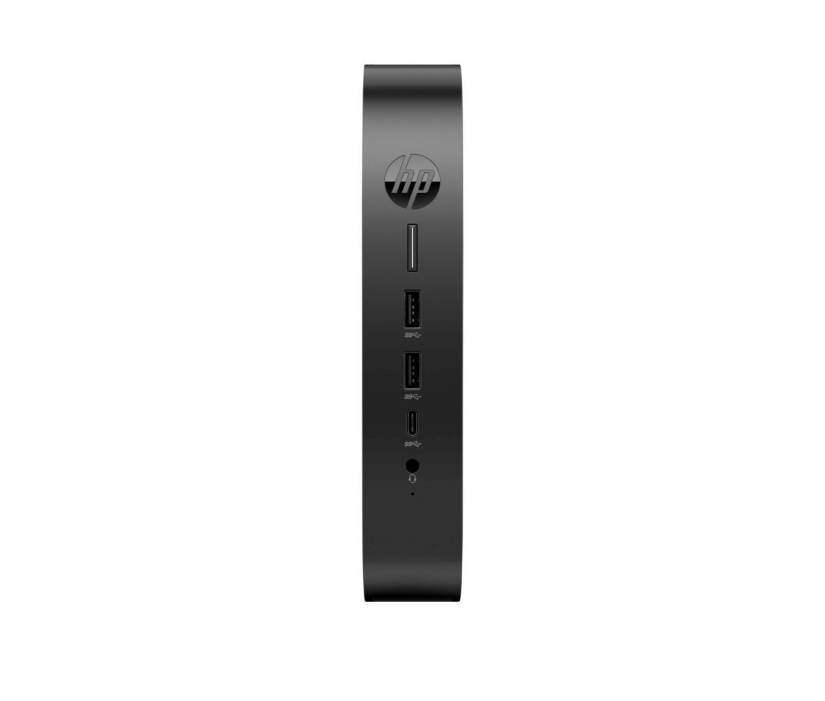 HP EliteDesk T655 SFF Thin Client AMD Ryzen™ R2314 32GB eMMC 8GB IGEL OS BLACK US Sales Only