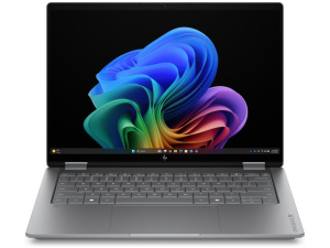 HP OmniBook X Flip 14-KB0023 Copilot+ 2-IN-1 Core™ Ultra 7 355 1TB SSD 16GB 14" WUXGA (1920x1200) TOUCHSCREEN OLED WIN11 IR Webcam METEOR SILVER Backlit Keyboard
