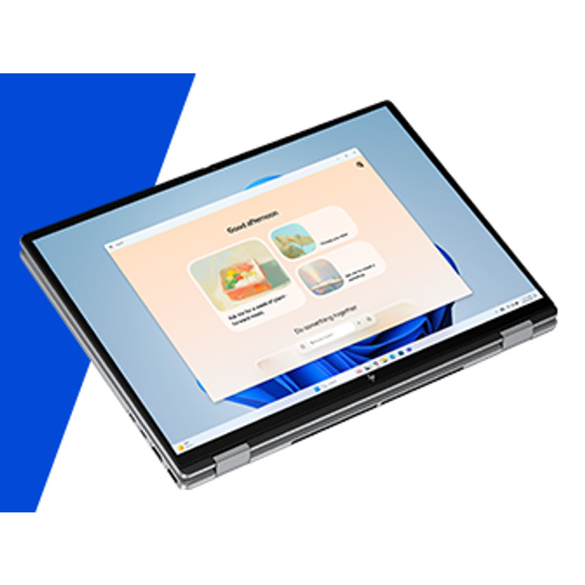 HP OmniBook X Flip 16-BE0005 AMD Ryzen™ 5 220 512GB SSD 8GB 16" (1920x1200) TOUCHSCREEN WIN11 METEOR SILVER Backlit Keyboard - Image 6