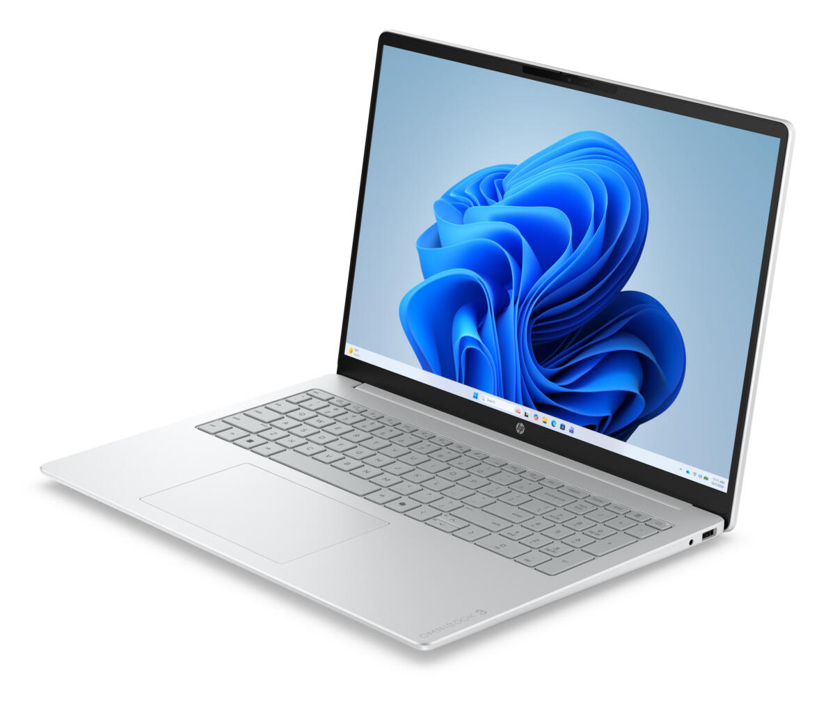 HP OmniBook 3 16-BY0015 Ryzen™ 5 40 256GB SSD 8GB 16" WUXGA (1920x1200) TOUCHSCREEN IPS WIN11 GLACIER SILVER - Image 7