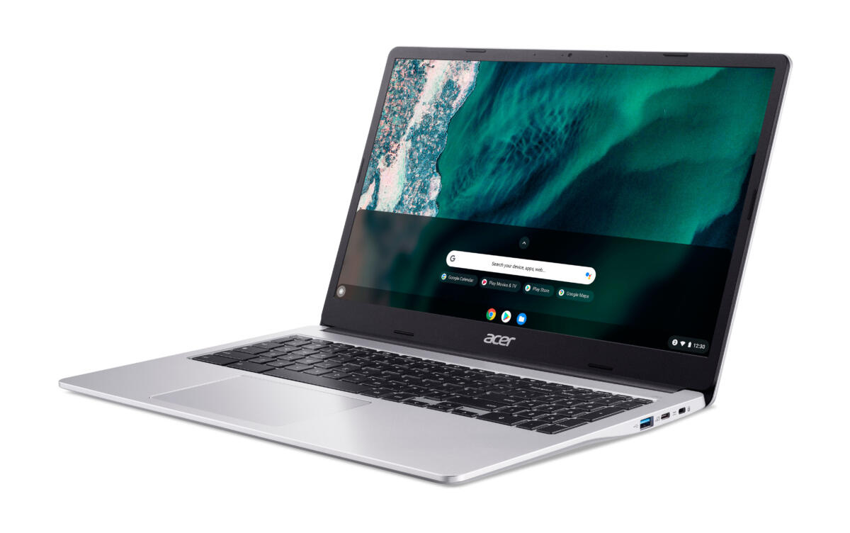 Acer Chromebook CB315-4H-C7A1 Celeron® N4500 64GB eMMC 4GB 15.6" (1920x1080) Chrome OS PURE SILVER - Image 3