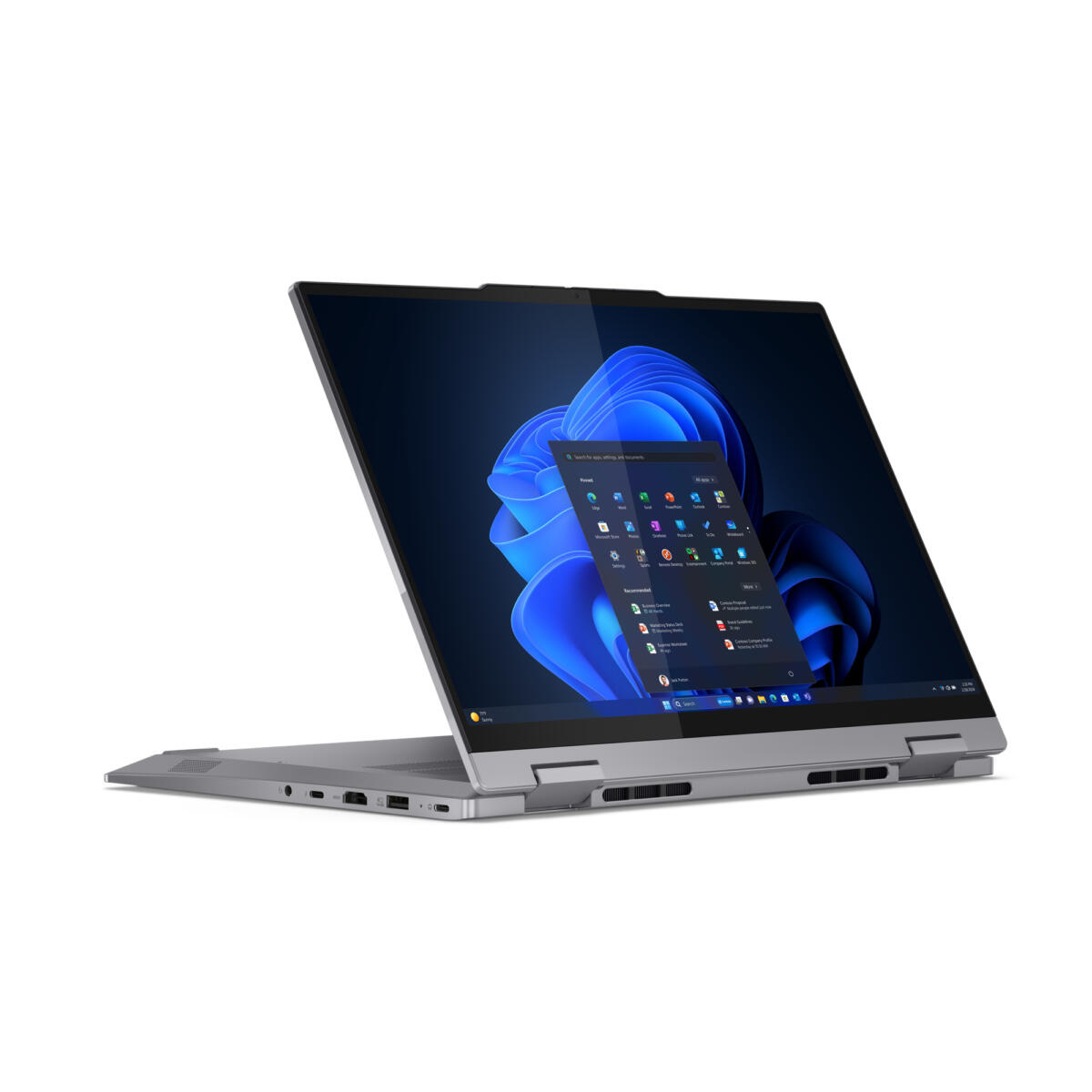 Lenovo ThinkBook 14 IML 2-IN-1 Gen 4 Ultra™ 5 125U 512GB SSD 16GB 14" (1920x1200) TOUCHSCREEN WIN11 Pro LUNA GRAY Backlit Keyboard FP Reader DAMAGED BOX - Image 2