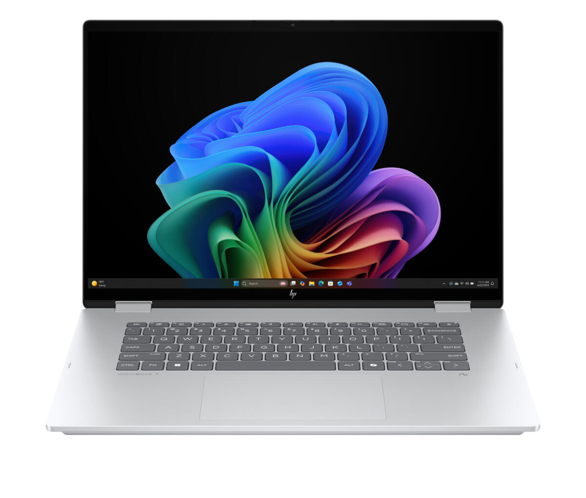 HP OmniBook 7 Flip 16-AU0079 Core™ 7 256V 512GB SSD 16GB 16" WUXGA (1920x1200) TOUCHSCREEN WIN11 SILVER Backlit Keyboard