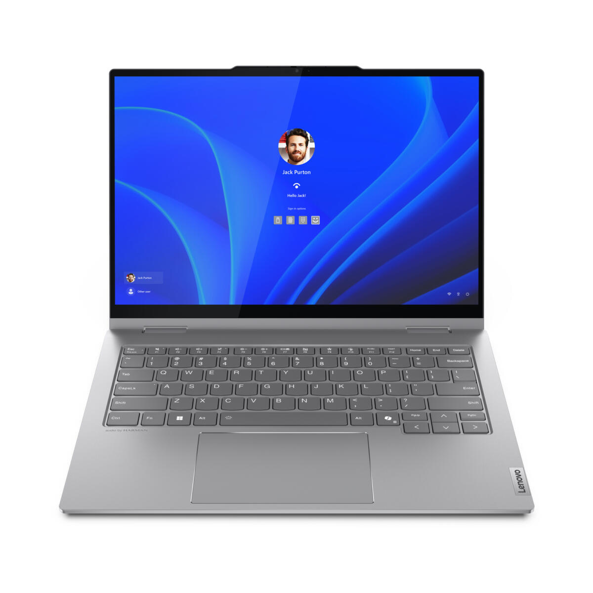 Lenovo ThinkBook 14 IML 2-IN-1 Gen 4 Ultra™ 5 125U 512GB SSD 16GB 14" (1920x1200) TOUCHSCREEN WIN11 Pro LUNA GRAY Backlit Keyboard FP Reader DAMAGED BOX