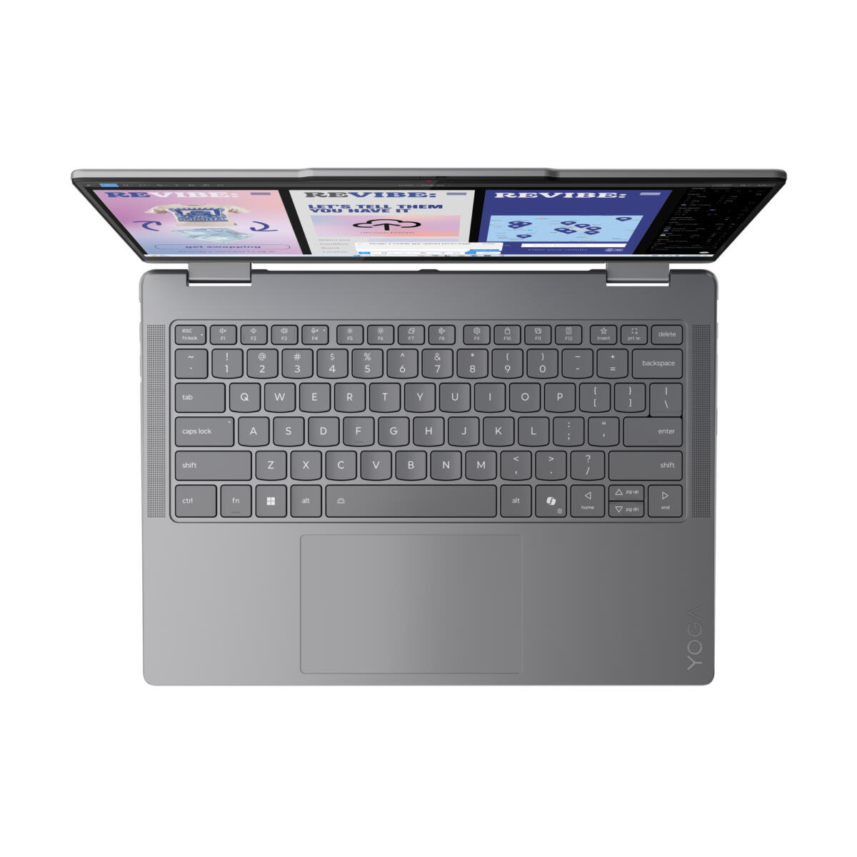 Lenovo YOGA 7i 2-IN-1 Copilot+ PC Core™ Ultra 7 256V 1TB SSD 16GB 14" (1920 x 1200) TOUCHSCREEN WIN11 LUNA GREY Backlit Keyboard - Image 7