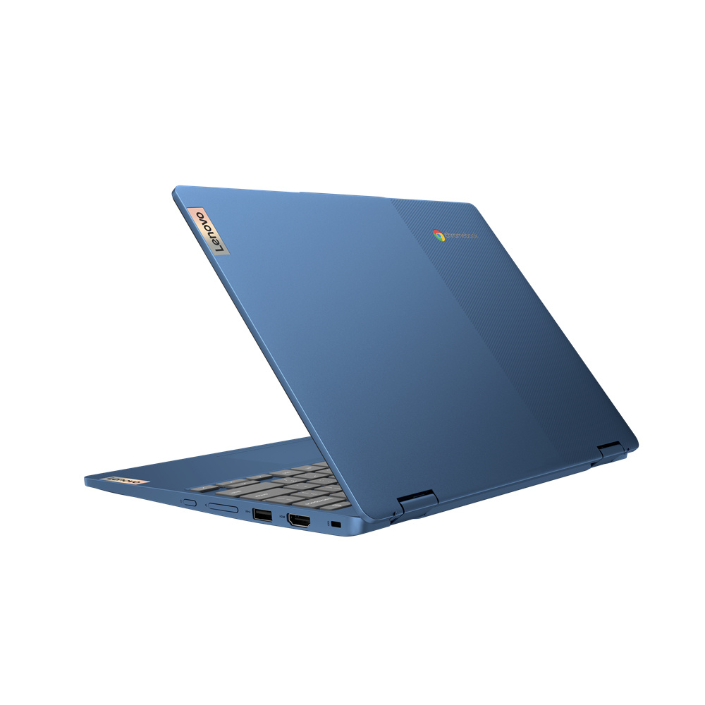 Lenovo IdeaPad Flex 3i Chromebook Intel® N100 64GB eMMC 4GB 12.2" (1920x1200) TOUCHSCREEN Chrome OS ABYSS BLUE - Image 4