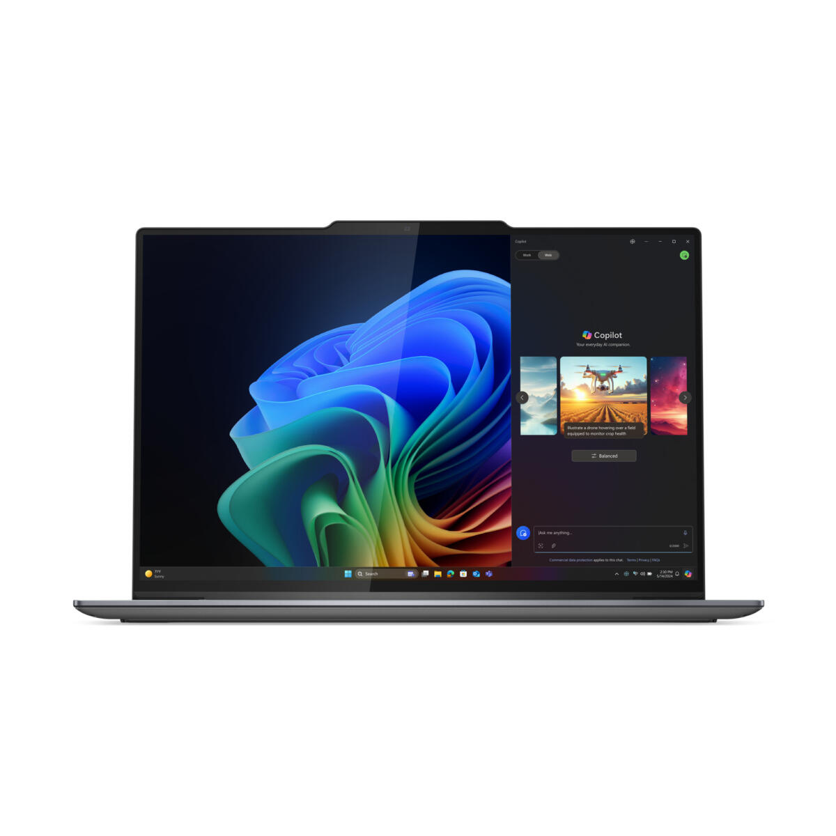 Lenovo ThinkPad X9-14 Aura Edition Copilot+ Core™ Ultra 7 258V 1TB SSD 32GB 14" WQXGA+ (2880x1800) TOUCHSCREEN OLED WIN11 Pro IR Webcam GRAY Backlit Keyboard FP Reader - Image 7