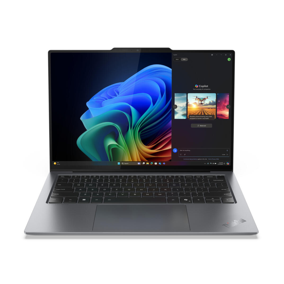 Lenovo ThinkPad X9-14 Aura Edition Copilot+ Core™ Ultra 7 258V 1TB SSD 32GB 14" WQXGA+ (2880x1800) TOUCHSCREEN OLED WIN11 Pro IR Webcam GRAY Backlit Keyboard FP Reader