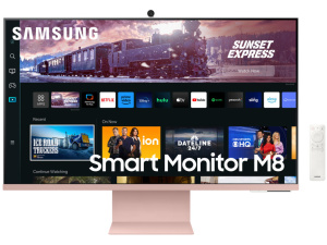 Samsung 32" M8 (3840x2160) UHD/4K Smart Monitor Pink