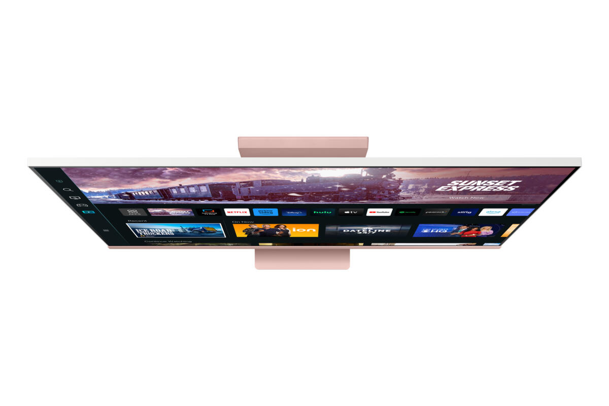 Samsung 32" M8 (3840x2160) UHD/4K Smart Monitor Pink - Image 4