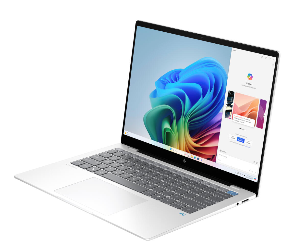 HP OmniBook X 14-FE1048 Snapdragon® X Plus X1P-42-100 1TB 16GB 14" 2K (2440x1400) TOUCHSCREEN WIN11 IR Webcam GLACIER SILVER Backlit Keyboard - Image 5