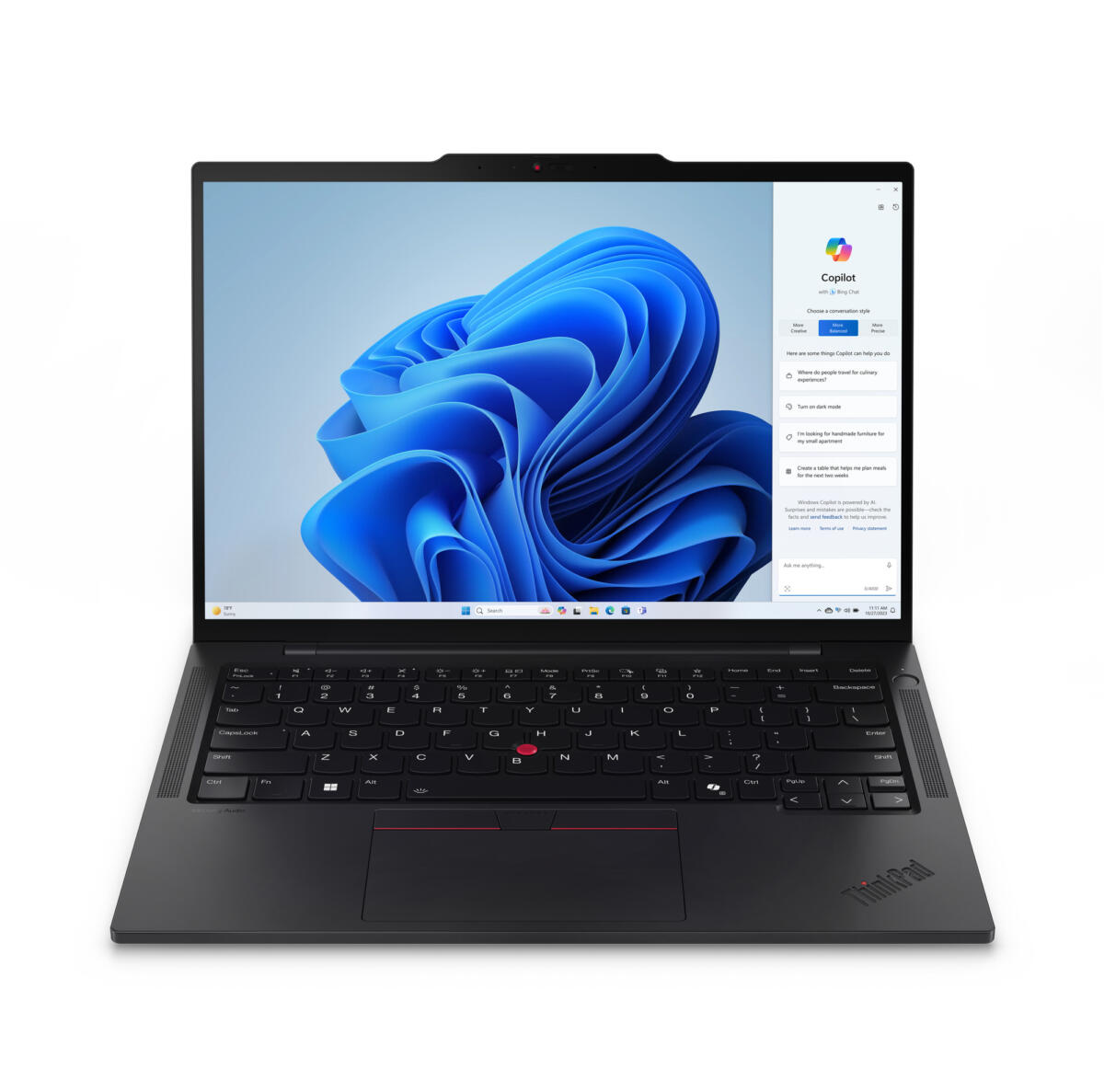 Lenovo ThinkPad T14s Gen 5 Core™ Ultra 7 165U 1TB SSD 32GB 14" (1920x1200) TOUCHSCREEN WIN11 Pro ECLIPSE BLACK Backlit Keyboard FP Reader