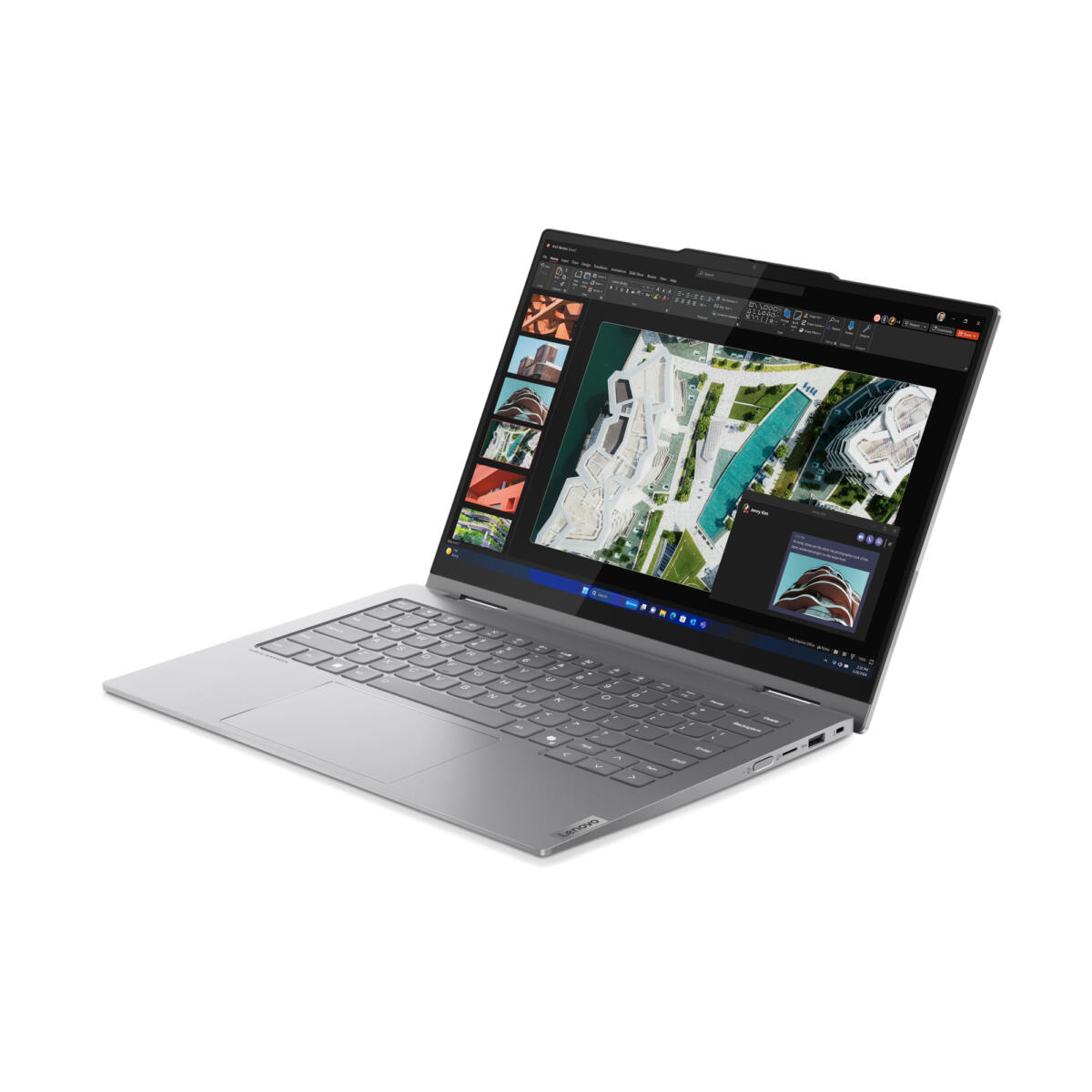 Lenovo ThinkBook 14 IML 2-IN-1 Gen 4 Ultra™ 5 125U 512GB SSD 16GB 14" (1920x1200) TOUCHSCREEN WIN11 Pro LUNA GRAY Backlit Keyboard FP Reader DAMAGED BOX - Image 5