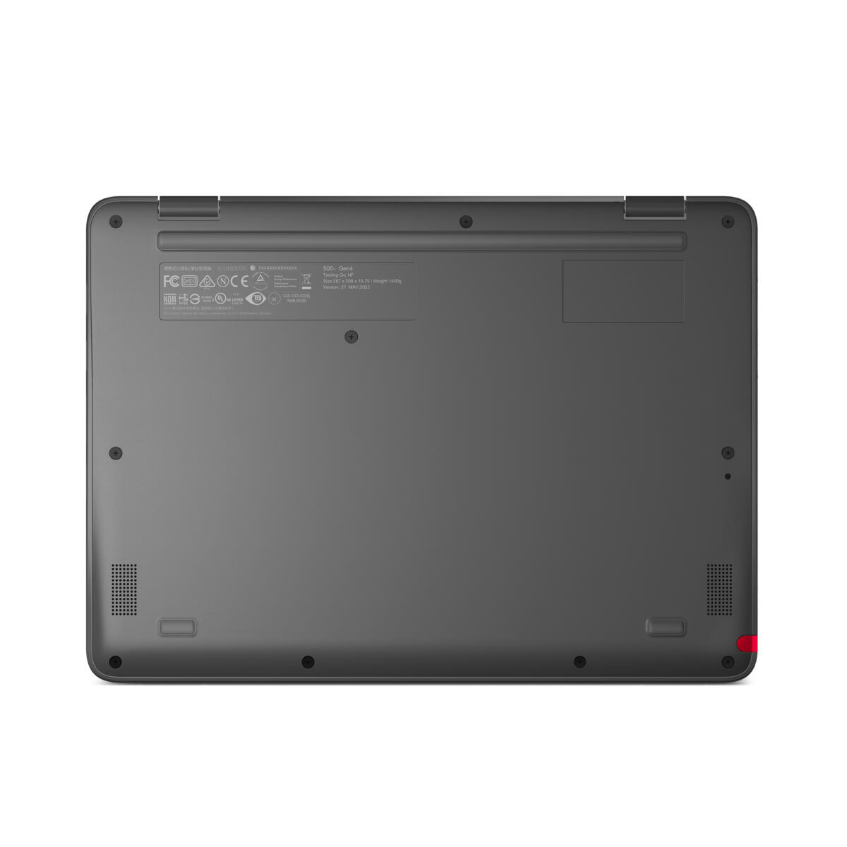 Lenovo Chromebook 500e YOGA Gen 4 Intel® N100 64GB eMMC 8GB 12.2" (1920x1200) TOUCHSCREEN CHROME GRAPHITE GRAY DAMAGED BOX - Image 6